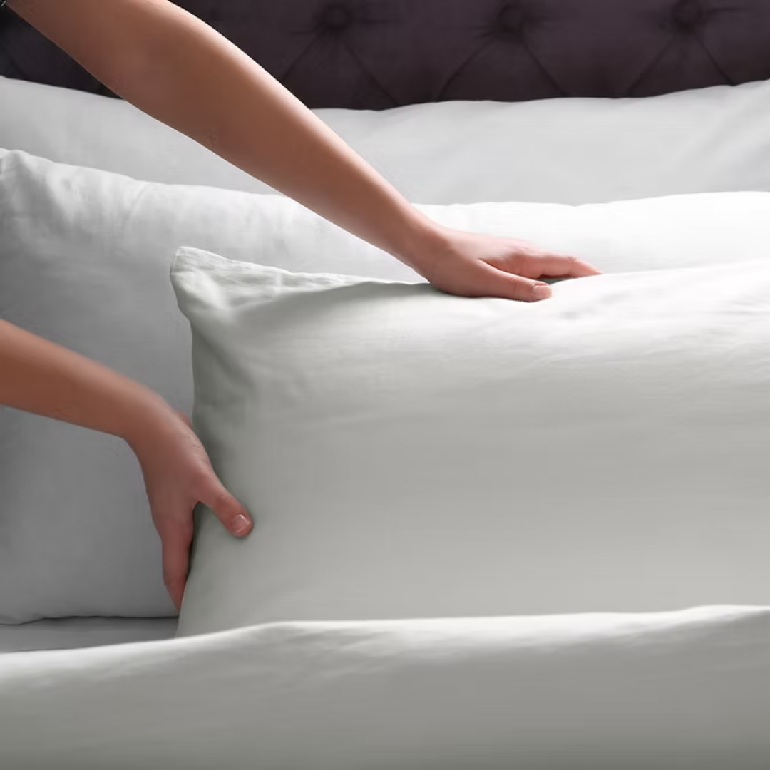 Taies d’oreillers blanc