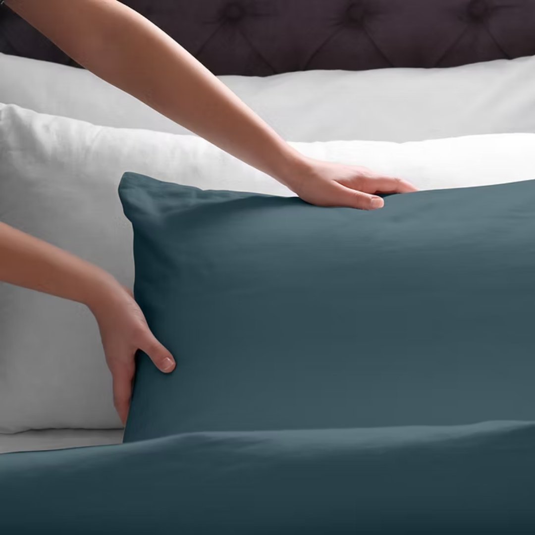 Grüne Kissenbezüge