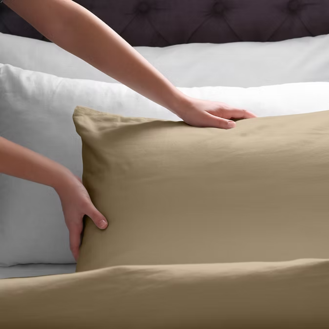 Camel pillowcases