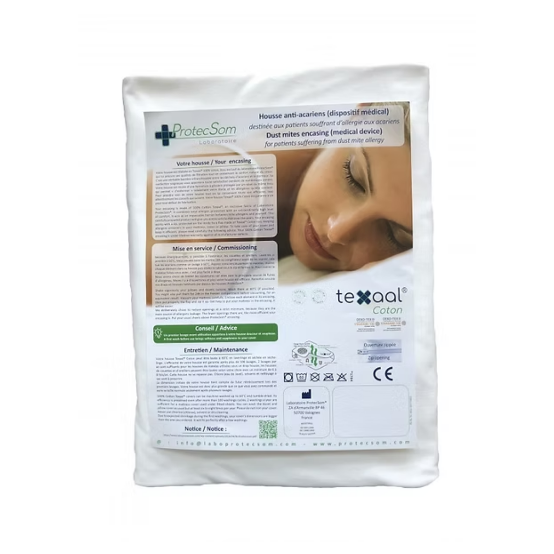 Hausstaubmilbensichere Abdeckung