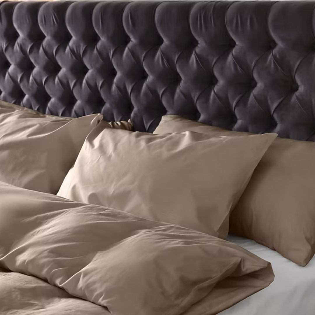Taupe pillowcases